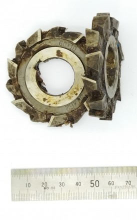 60х10х22  Z14   фреза трёхсторонняя с разнонаправленными зубьями СССР оптом 
