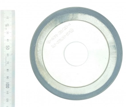 Круг эльборовый для заточки твердого сплава дисковый угловой АСМ 125х3х32 оптом 